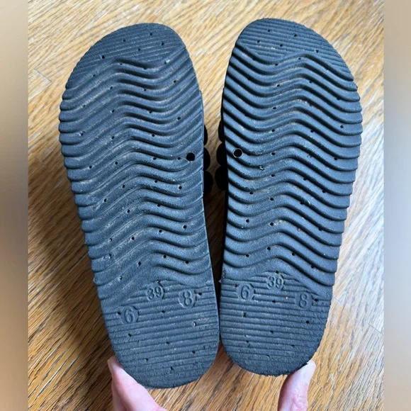 Mix No. 6 Cortlynn Platform Slides 38.5/8 Black - Picture 12 of 14